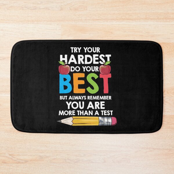Item preview, Try Your Hardest Do Your Best For A Teacher graphic designed and sold by AYDreamers.