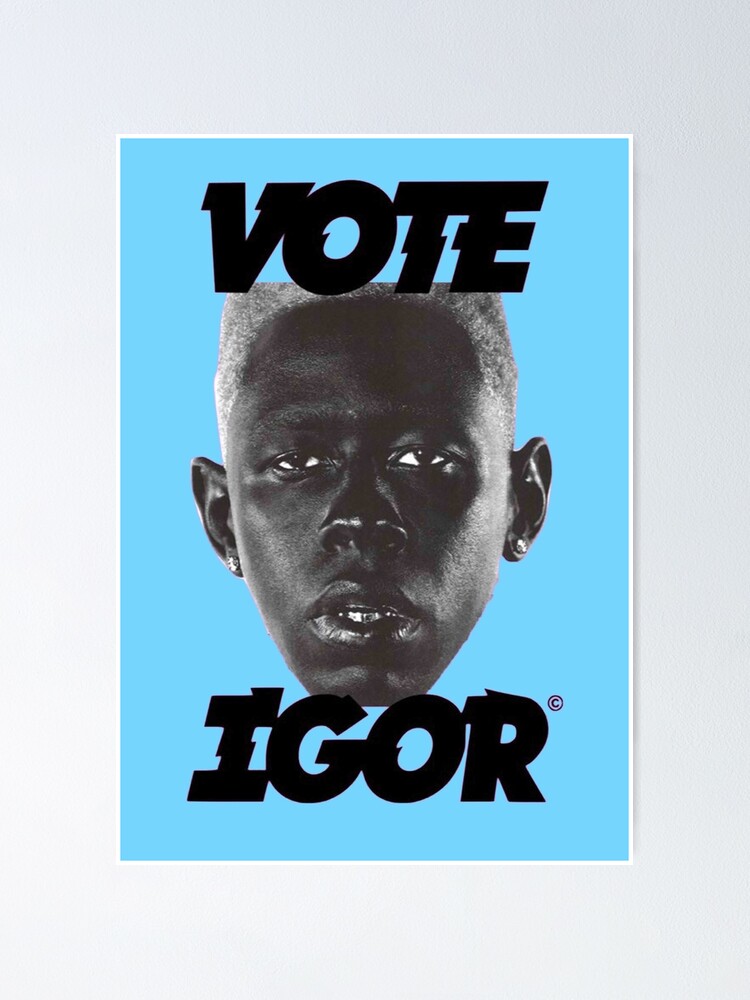 igor vinyl poster