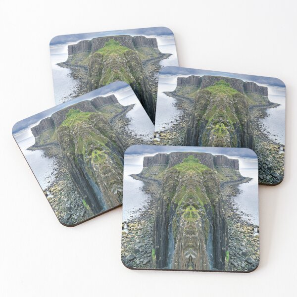 Item preview, waterfalls island of Skye on a rocky mountain green grass covered  designed and sold by Flavio Vieri.