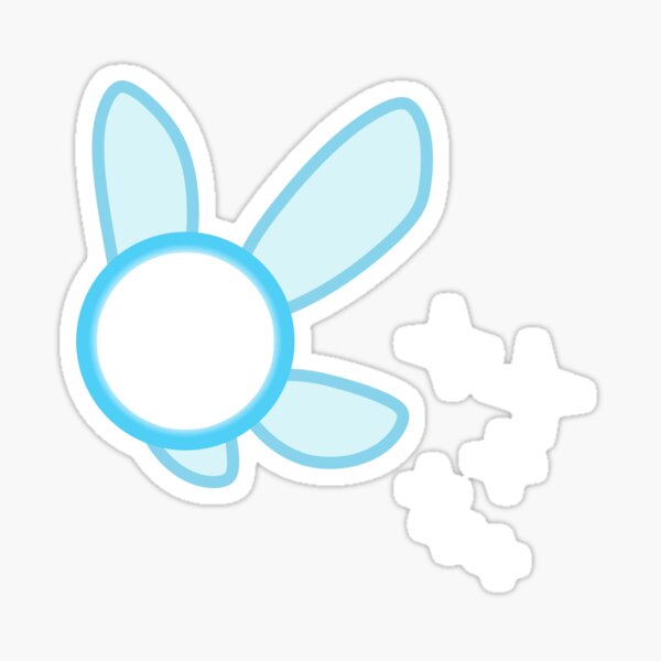 Sparkling Blue Fairy Sticker