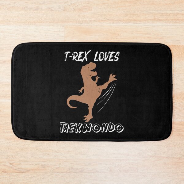 Item preview, T-Rex Loves Taekwondo For A Martial Arts Fighter product designed and sold by AYDreamers.