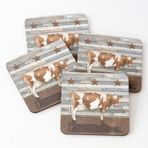 Item preview, Farmhouse Cow designed and sold by Lynnea Washburn.