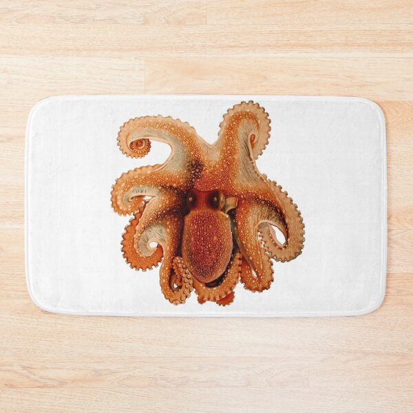 Item preview, octopus spotted White Spotted Octopus – 1896 vintage poster antique designed and sold by mystic lady vintage art and fashion designs.