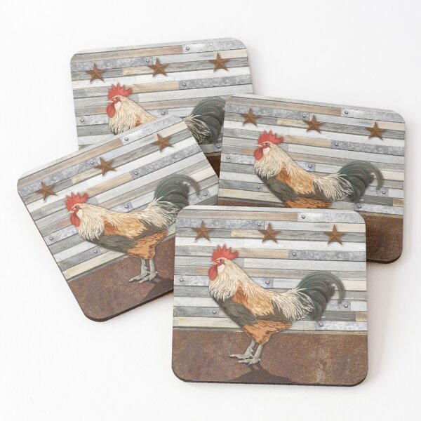 Item preview, Farmhouse Rooster designed and sold by Lynnea Washburn.