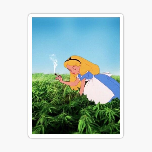 Item preview, Alice and marijuana  designed and sold by EVERGREEN ..