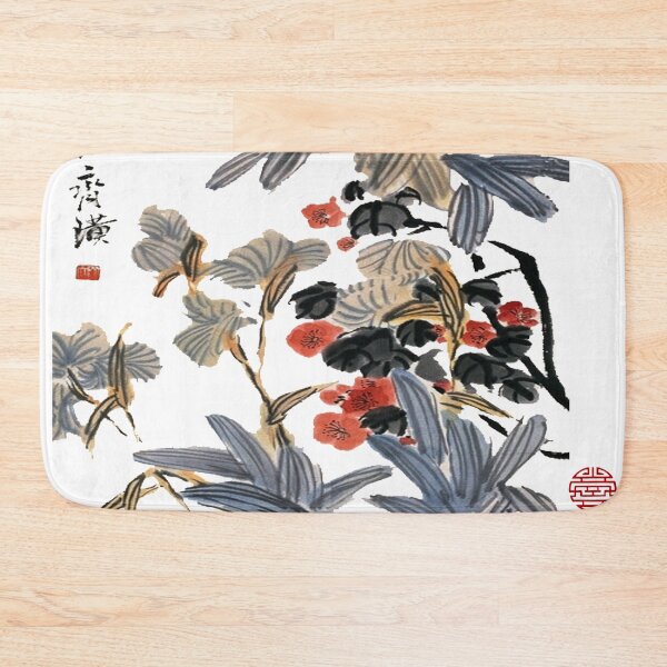 Item preview, Chinese Art Print - Flower branch with dragonfly designed and sold by Kallandra.