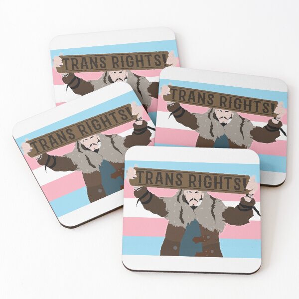 Item preview, Bobo Del Rey says trans rights! designed and sold by pixel-he-art.