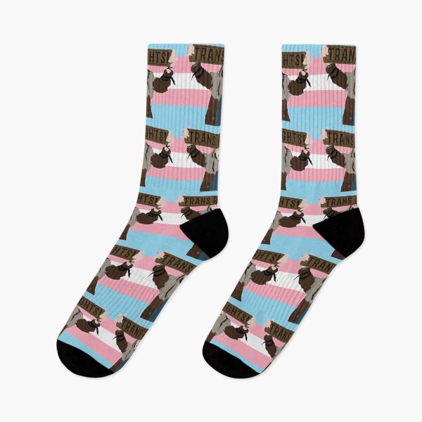 Item preview, Bobo Del Rey says trans rights! designed and sold by pixel-he-art.