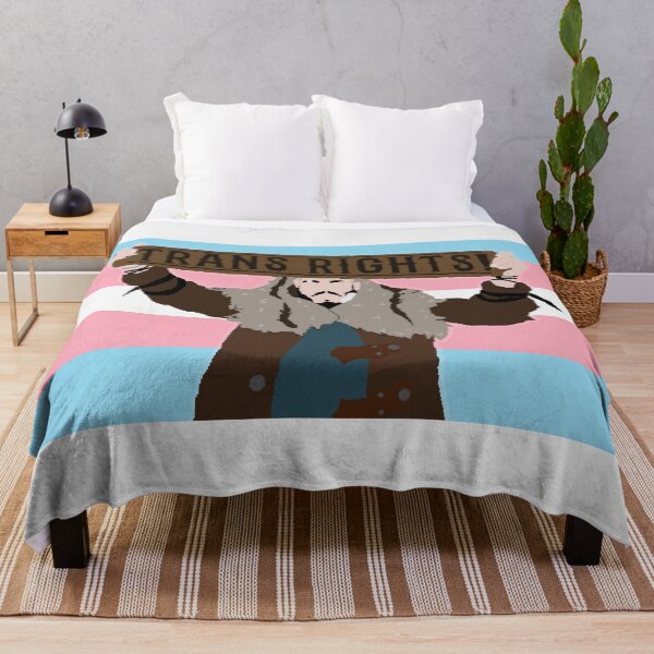 Item preview, Bobo Del Rey says trans rights! designed and sold by pixel-he-art.