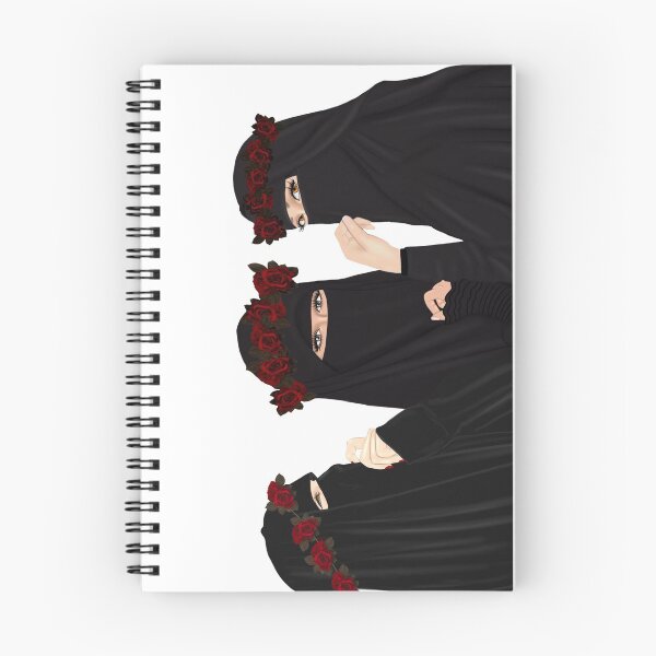Item preview, Soul sisters Muslim hijab niqab Girls drawing  designed and sold by Imanitasong.