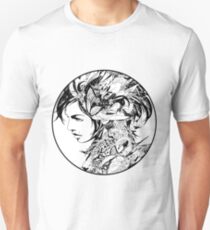 DJ Okawari - Kaleidoscope B&W Unisex T-Shirt