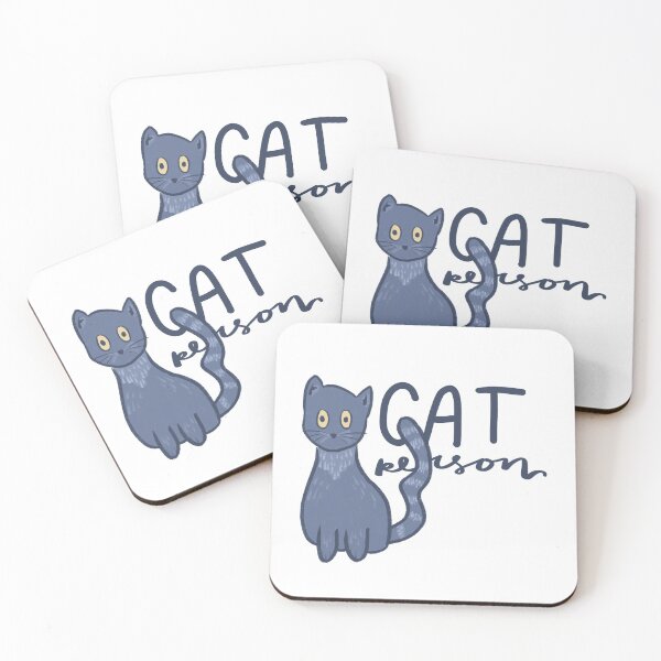 Item preview, Cat Person Blue designed and sold by Mazie Kate.