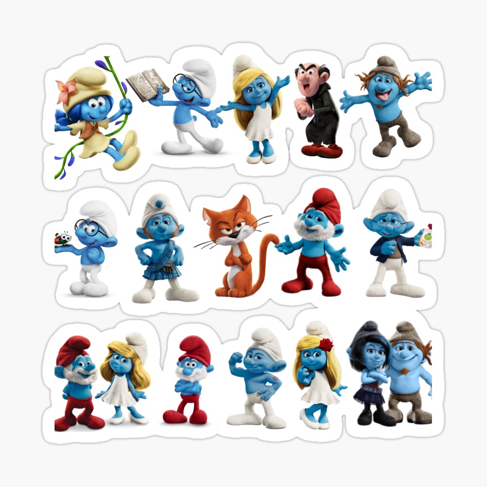 all smurfs