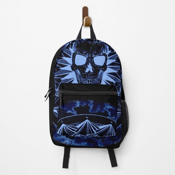 Item preview, Skull Inverted Neon Navy designed and sold by alubner.