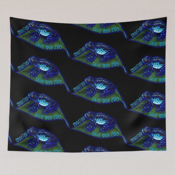 Item preview, Day 21- Blue Poison Dart Frog designed and sold by CelticDragoness.