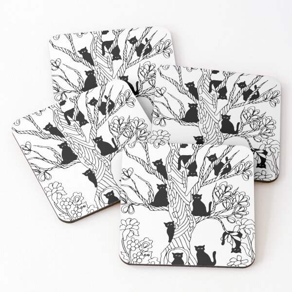 Item preview, Black Cats Tree designed and sold by darcy boutique.