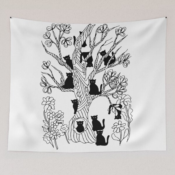 Item preview, Black Cats Tree designed and sold by darcy boutique.