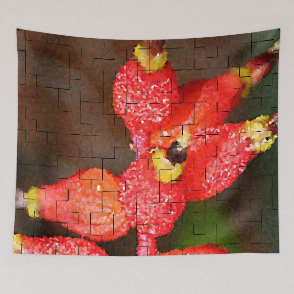 Item preview, Brote de azulejos rosa-naranja designed and sold by XCEEDTRANSITION.