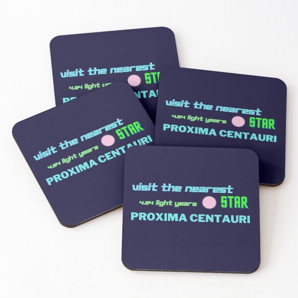 Item preview, Visit the Nearest Star, Proxima Centauri. designed and sold by Geomoon.