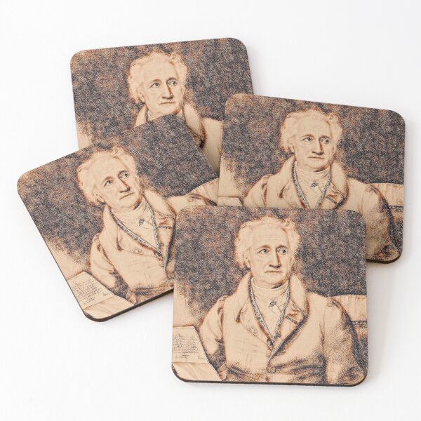 Goethe Coasters (Set of 4)