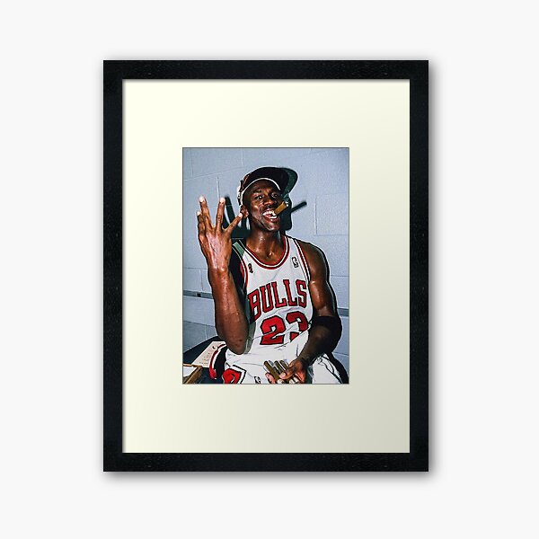 Jordan Three Peat Impression encadrée