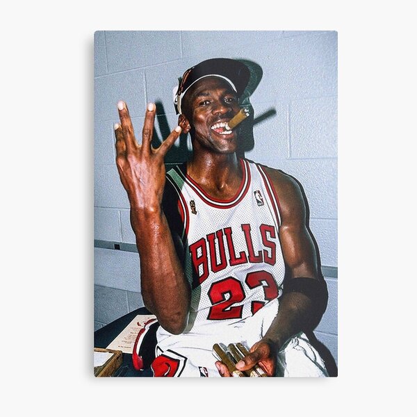 Jordan Three Peat Metal Print