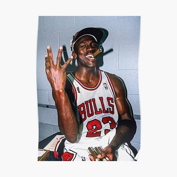 Jordan Three Peat Poster