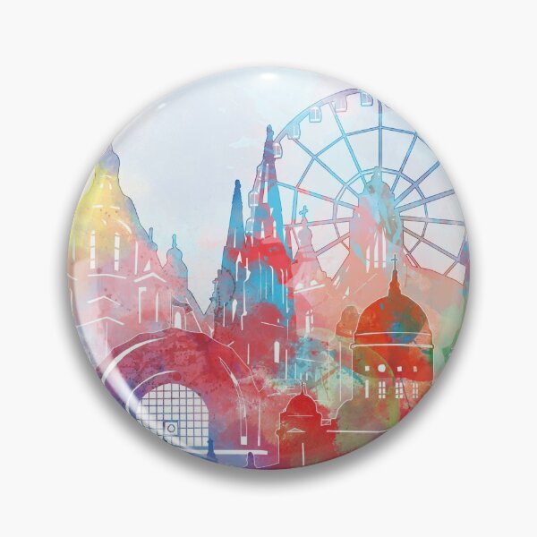 Item preview, helsinki skyline designed and sold by BekimART2.