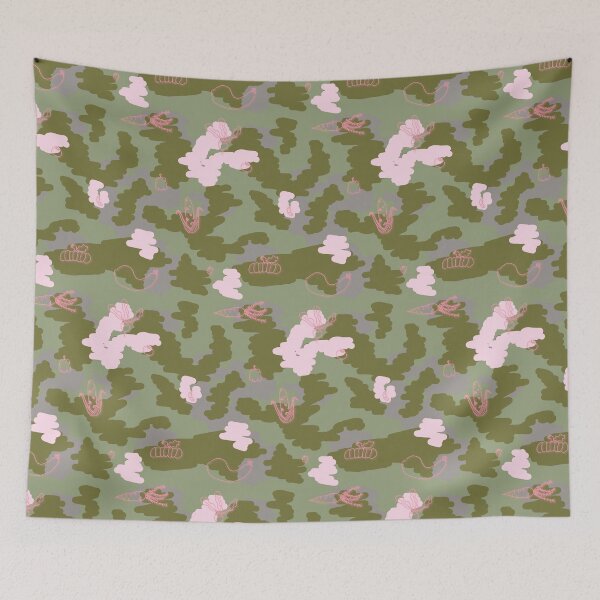 Item preview, Tactical Gardening - Spring Camo for the Farmer's Market Garden designed and sold by LochNestFarm.