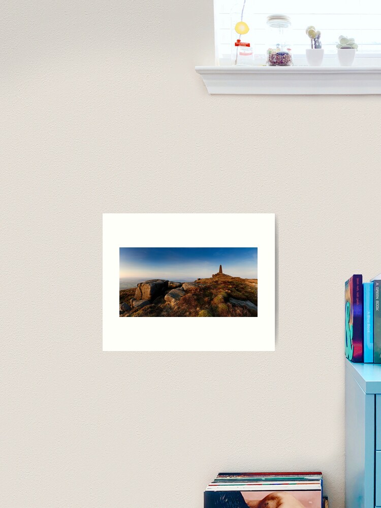 Thumbnail 2 of 3, Art Print, Cracoe War Memorial designed and sold by sjbowen.