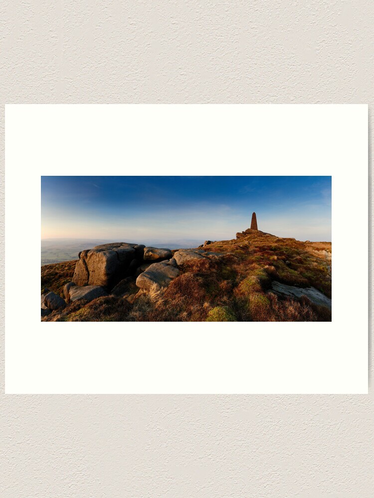 Thumbnail 1 of 3, Art Print, Cracoe War Memorial designed and sold by sjbowen.