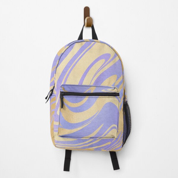 Item preview, Liquid Gold Swirls on Blue Violet designed and sold by WisdomInspired.