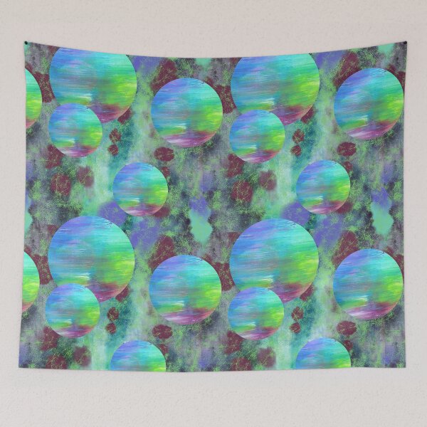 Item preview, Galactic Neon Graffiti designed and sold by amberkstudios.