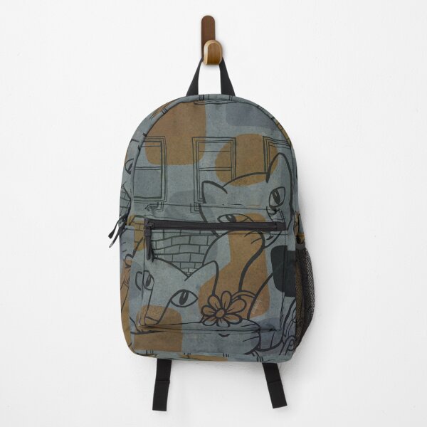 Item preview, The Kitty Conspiracy (orange/blue) designed and sold by John & Wendy.