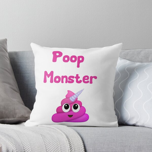 Item preview, Poop Monster - Pink designed and sold by Winkham.
