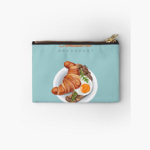 Item preview, Croissant breakfast with egg and mushrooms designed and sold by adelacreative.