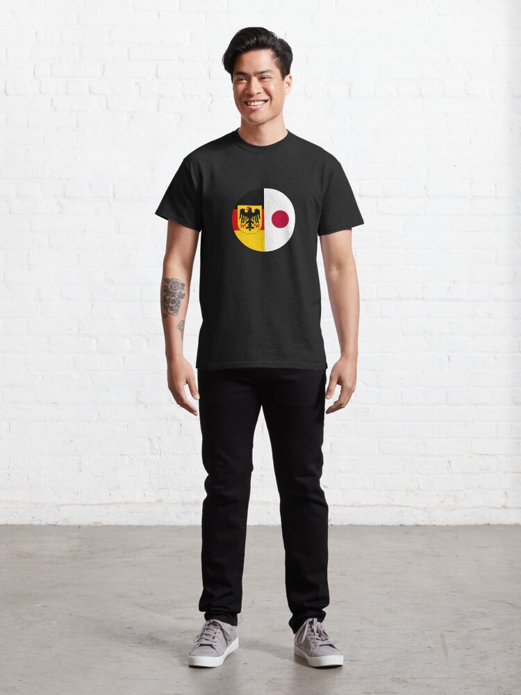 "Half Japanese, Half German (Circle)" Tshirt by Japanifornia Redbubble