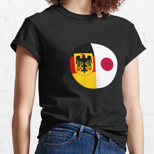 Half Japanese, Half German (Circle) Classic T-Shirt