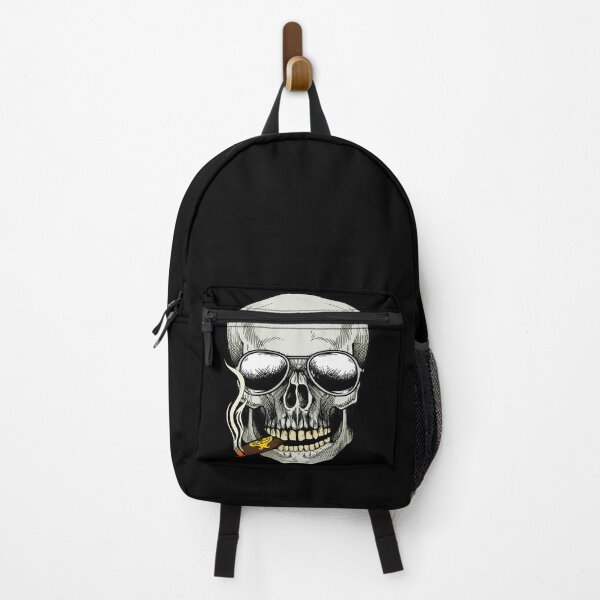 Item preview, Skull Head Smoking Cigar Design designed and sold by SoccaTamam.