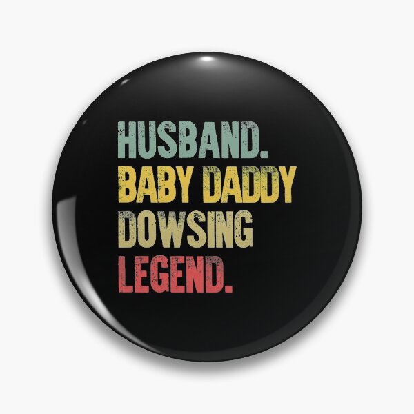 Item preview, Funny Men Vintage T Shirt Husband Baby Daddy Dowsing Legend designed and sold by Bendthetrend.