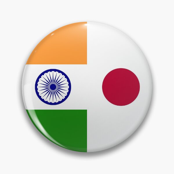 Item preview, Half Japanese, Half Indian (Circle) designed and sold by Japanifornia.