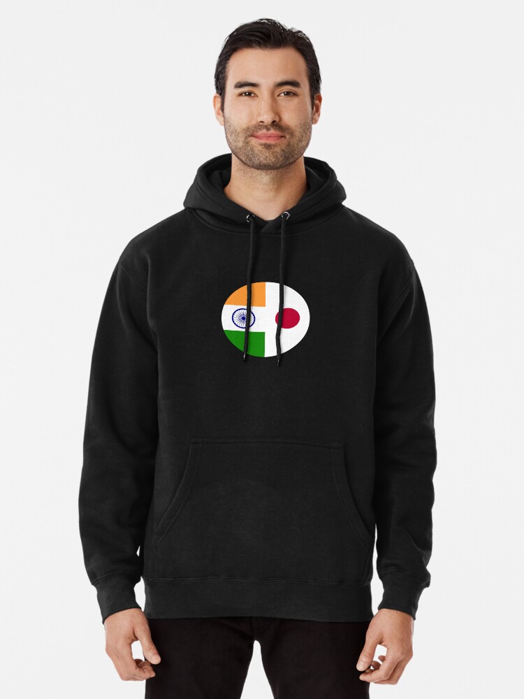 Half Japanese, Half Indian (Circle) Pullover Hoodie for Sale by  Japanifornia