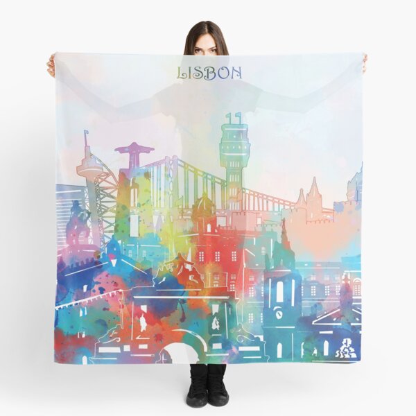 Item preview, lisbon skyline designed and sold by BekimART2.