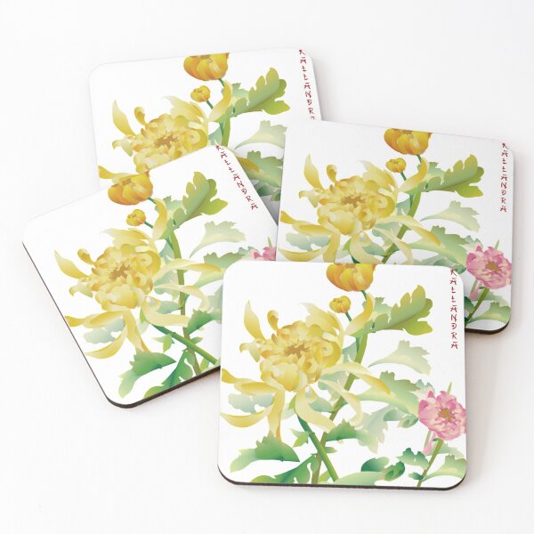 Item preview,  since chrysanthemums only bloom in the cooler season. designed and sold by Kallandra.