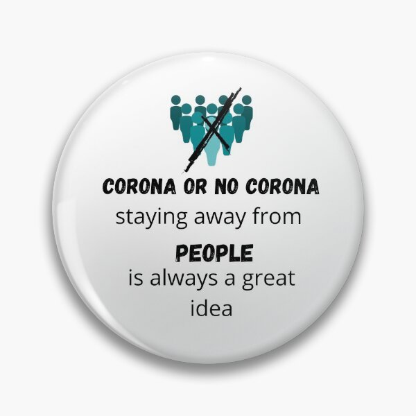 Item preview,  who did social distancing even before the Corona period! designed and sold by INTROVERT-STORE.