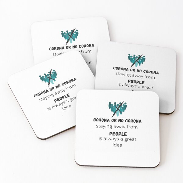Item preview,  who did social distancing even before the Corona period! designed and sold by INTROVERT-STORE.
