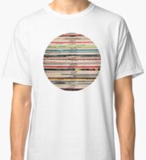 Blaue Notiz zeichnet rundes Hemd auf Classic T-Shirt