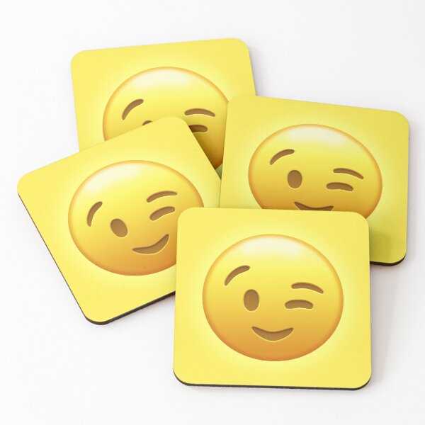Item preview, Emoji Winking Face designed and sold by williamcuccio.