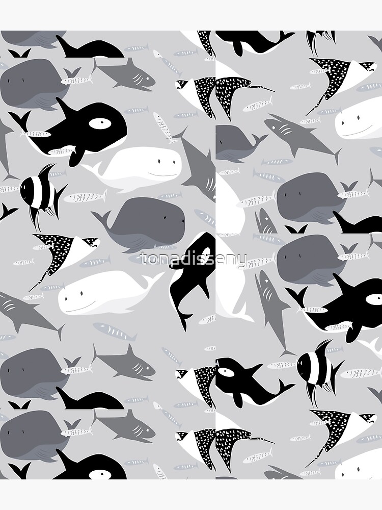 ocean creatures by tonadisseny