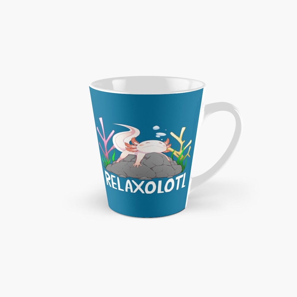 I'd Rather Relaxolotl Today Sleeping Axolotl Relax Coffee Mug by